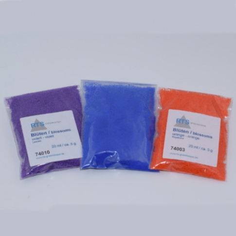 RTS GREENKEEPER® - 74053 Flowers set 3, Blue, Purple & Orange